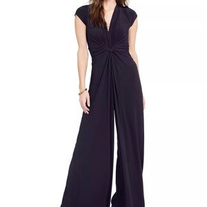 NWOT Vince Camuto Navy Jumpsuit - Size Large